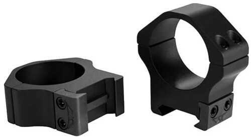 Warne Scope Mounts Maxima Horizontal Rings Fits Picatinny & Weaver Style Bases 1" Low Matte Finish 500M