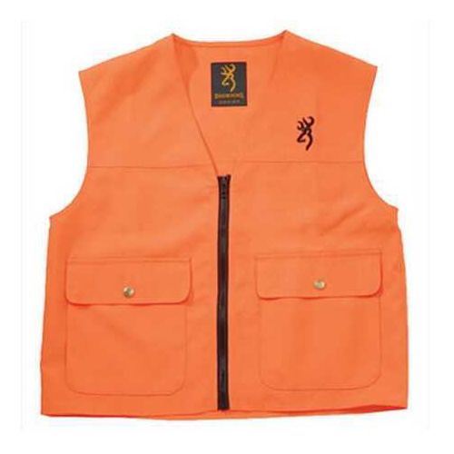 Browning Junior Safety Vest, Blaze Medium Md: 3055000102