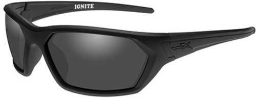 Wiley X WX Ignite Sunglasses Matte Black Frame, Smoke Gray Lens