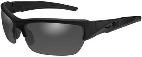 Wiley X WX Valor Sunglasses Matte Black Frame, Polarized Smoke Gray Lens