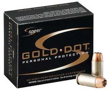 380 ACP 20 Rounds Ammunition Speer 90 Grain Hollow Point