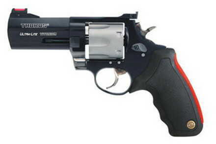 Taurus M444 Raging Bull 44 Magnum Ultra Light 4" Barrel 6 Round Adjustable Sight Blued Revolver 2444041ULT