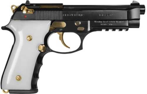 European American Armory Girsan Regard Select 1 Semi-Auto Pistol 9mm Luger 4.9" Barrel (1)-18Rd Mag Black Gold Alloy Finish