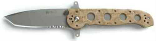 Columbia River Knife & Tool M16 Special Forces Folding AUS 4/Bead Blast Combo Tanto Point Dual Thumb Stud/Flipper/