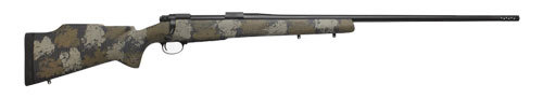 Nosler M48 Long-Range Bolt Action Rifle 6.5 <span style="font-weight:bolder; ">Creedmoor</span> 26" Barrel Carbon Fiber MCS Elite GAP Camo Stock Graphite Cerakote