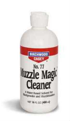 Birchwood Casey Muzzle Magic No. 77 Cleaner, Black Powder, Flip Top 16 oz. 33745