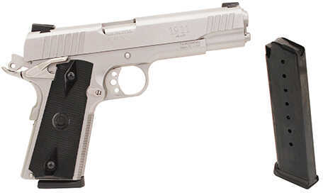 Taurus PT1911 45 ACP 8 Round SS Finish Semi Automatic Pistol-img-0