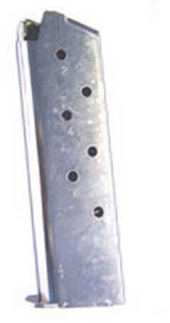 Mecgar Magazine 45 ACP 7Rd Fits 1911 Nickel MGCG4507N