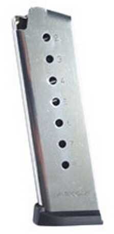 Mecgar 1911 8 Round High Cap Stainless Steel, Plastic MGCG4508SPF
