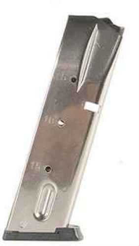 Mecgar S&W 5906 Magazine 15 Round Standard Nickel Md: MGSW5915N