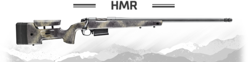 Bergara B-14 Carbon Wilderness HMR 6.5 Prc Rifle 24 in barrel 3 rd capacity sniper grey fiber finish