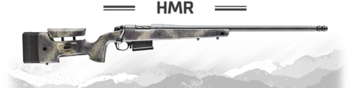 Bergara B-14 Carbon Wilderness HMR 308 Winchester Rifle 24 in barrel 5 rd capacity sniper grey fiber finish