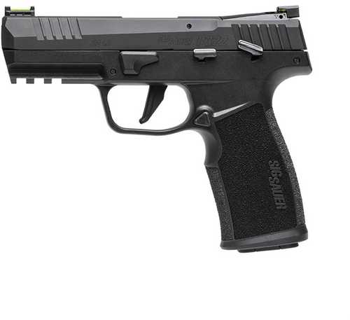 Sig Sauer P322 Optic Ready 22LR handgun, 4 in barrel, 10 rd capacity, black polymer finish