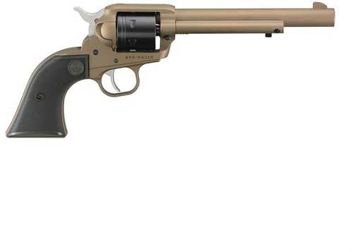 Ruger Wrangler 22LR revolver 6.5 in barrel rd capacity burnt bronze synthetic finish