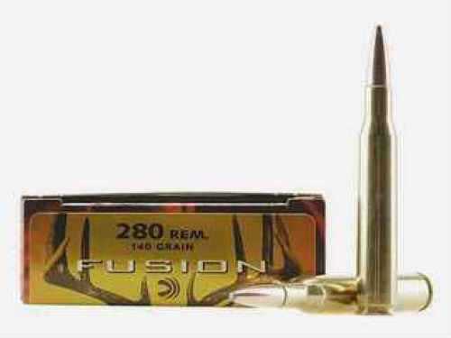 280 Remington 20 Rounds Ammunition Federal Cartridge 140 Grain Soft Point