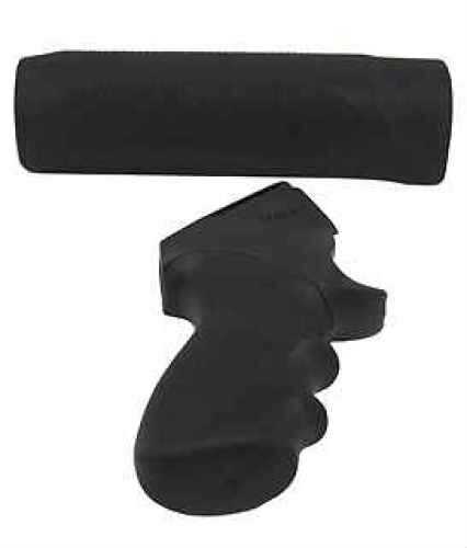 Hogue Remington Rubber Overmolded Stock 870 Pistol Grip and Forend 08715