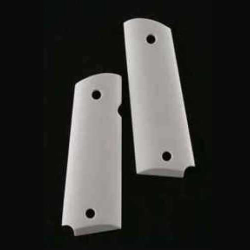 Hogue Grips Polymer Fits 1911 Govt Model Ambi Cut Ivory 45020