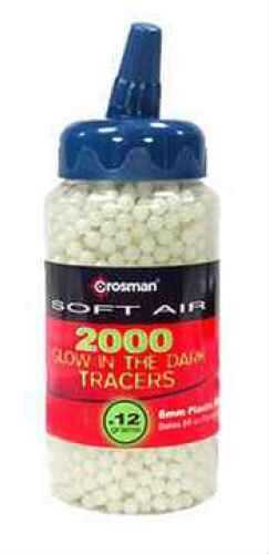 Crosman Soft Air, Ammunition .12gram, Glow in the Dark, 2000 count SAP2KGLW