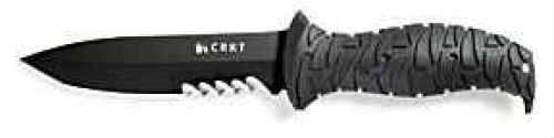 Columbia River Knife & Tool Ultima Fixed Blade 1.4116/Black Titanium Nitride Combo Modified Tanto Cordura/Zytel Sh