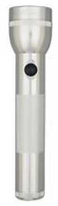 MagLite Flashlight, 2 D LED, Silver - New In Package