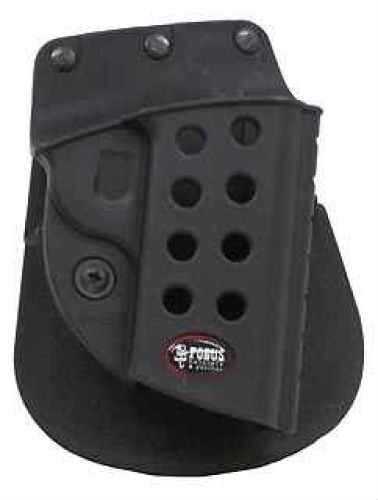 Fobus E2 Paddle Holster Fits 1911 Style With Rails Right Hand Kydex Black R1911