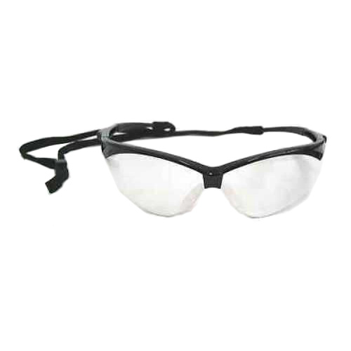 Radians Outback Glasses Black Frame Clear Lens With Cord OB0110CS