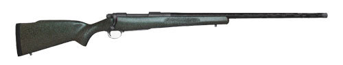Nosler M48 Mountain Carbon Bolt Action Rifle 30 24" Barrel Round Capacity Fiber Granite Green Stock Tungsten Gray Cerakote
