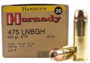 Handgun Ammo 475 Linebaugh