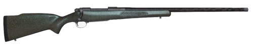NOSLER M48 Mountain Carbon Bolt-Action Rifle 33 24" Fiber-Wrapped Barrel Cerakote Finish Aramid Reinforced Hunter Stock