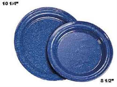 Stansport Enamel Dinner Plate, 10 1/4", Speckled Blue 10739