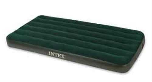 Intex Prestige Downy Air Bed Green, Twin, with 4D Pump 66967E