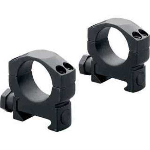 Leupold Mark 4 Rings 1-inch, Medium (Alum), Matte Black 57524