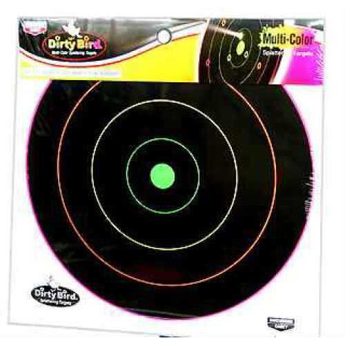 Birchwood Casey Dirty Bird Multi-Color Target 12", (Per 10) 35830