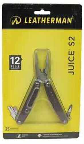 Leatherman Juice Multi-Tool S2 - Storm (Gray), Clam 70208003K