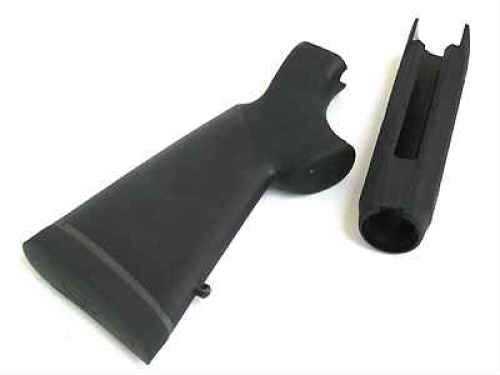 Hogue Mossberg 500 Overmolded Stock Kit 12" Length of Pull, Black 05032