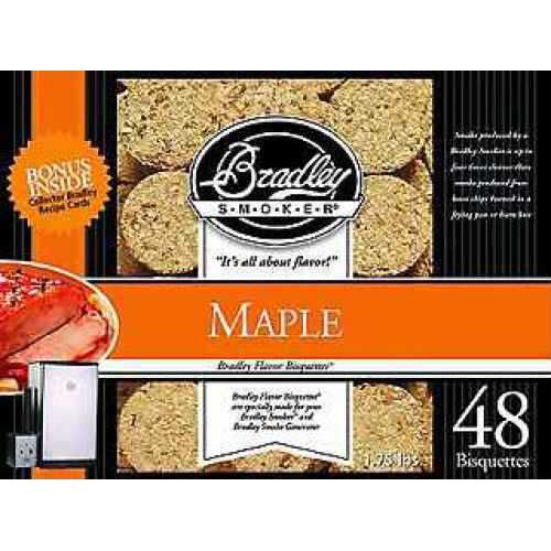 Bradley Technologies Smoker Bisquettes Maple (48 Pack) BTMP48