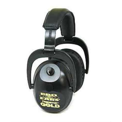 Pro Ears Predator Gold NRR 26 Black GS-P300-B