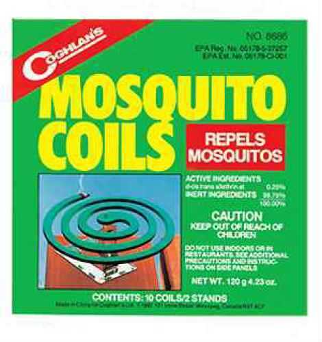 Coghlans Mosquito Coils, Package of 10 Md: 8686