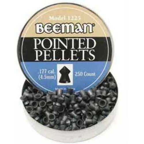 Beeman .177 Caliber Pellets Pointed, Per 250 1225