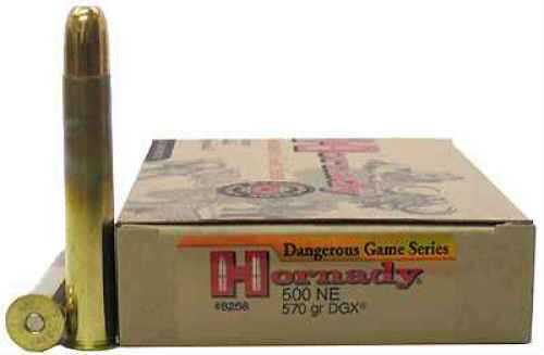 Click to see larger image. 500 Nitro Express 20 Rounds Ammunition Hornady 570 Grain Soft Point