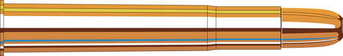 470 <span style="font-weight:bolder; ">Nitro</span> <span style="font-weight:bolder; ">Express</span> 20 Rounds Ammunition Hornady 500 Grain Solid