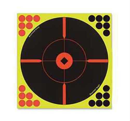 Birchwood Casey Shoot-N-C <span style="font-weight:bolder; ">Target</span> Round Crosshair Bullseye 12" 5 Targets 34015