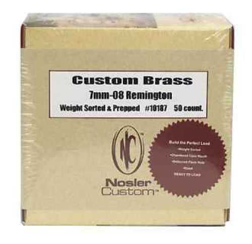 Nosler Brass 7mm-08 Remington (Per 50) 10187