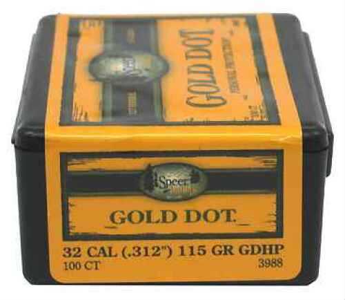 Speer Gold Dot .327 Federal Magnum 115 Grains (Per 100) 3988