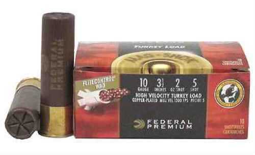 10 Gauge 10 Rounds Ammunition Federal Cartridge 3 1/2" 2 oz Lead #4