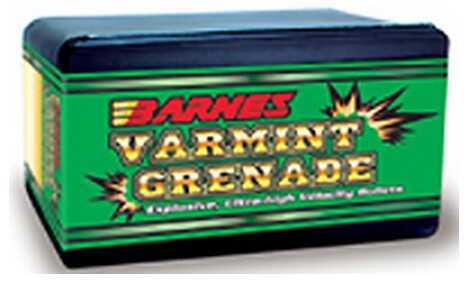 Barnes Bullets 22 Hornet .224 30 Grains Flat Base (Per 100) 22430