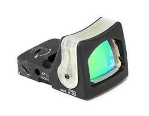 <span style="font-weight:bolder; ">Trijicon</span> Ruggedized Miniature Reflex Red Dot Matte Dual Illumination 9 MOA Amber Dot Rm05