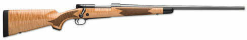Winchester M70 Super 300 Magnum Free Floating Polished Blue Barrel With Target Crown AAA Maple Stock Bolt Action Rifle