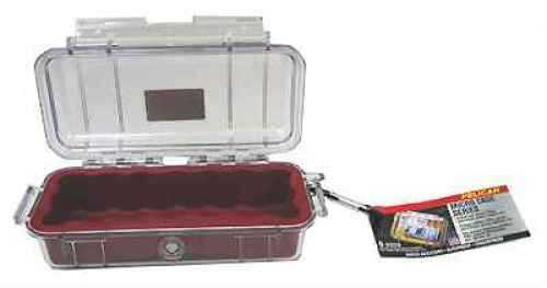 Pelican Micro Case with Clear Top 1030 Red 1030-028-100