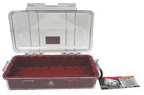 Pelican MicroCase with Clear Top 1060 Red 1060-028-100
